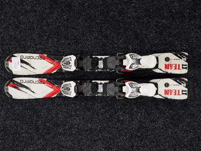 Sci da sci usati per bambini TECNOPRO Team XT + attacchi Marker 4.5