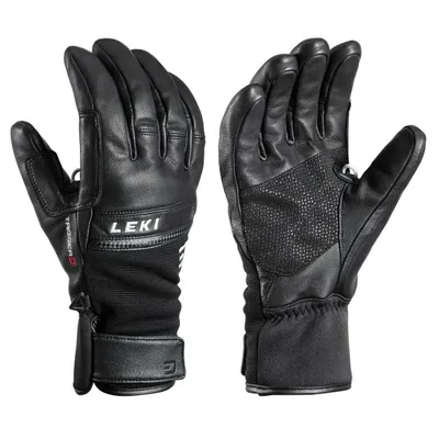 Gants de ski Leki Lightning 3D, noir-blanc 7.0