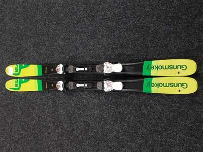 Gebrauchte BLIZZARD Gunsmoke Jr Freestyle-Ski + Blizzard 7.0 Bindungen