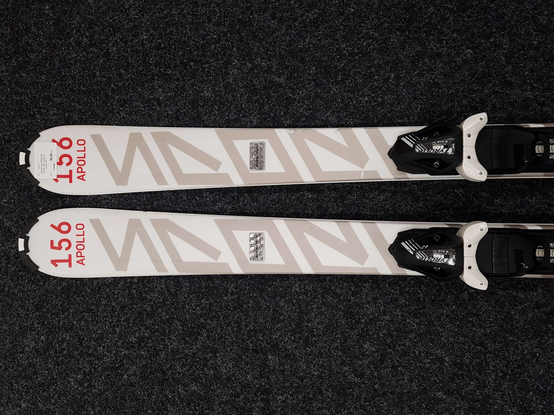 Sci usati SPORTEN Apollo 156 + attacchi Tyrolia PR 11
