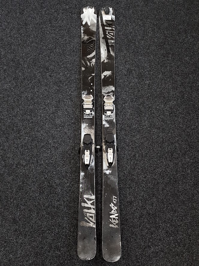 Sci VOLKL Kendo usati + attacchi Marker Squire 11