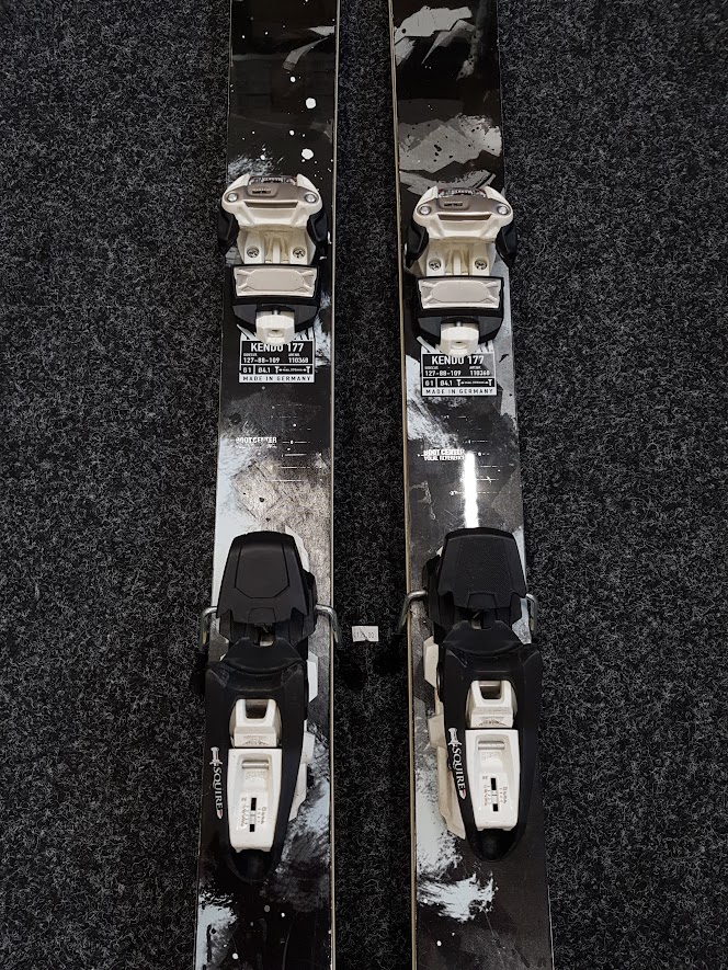 Sci VOLKL Kendo usati + attacchi Marker Squire 11