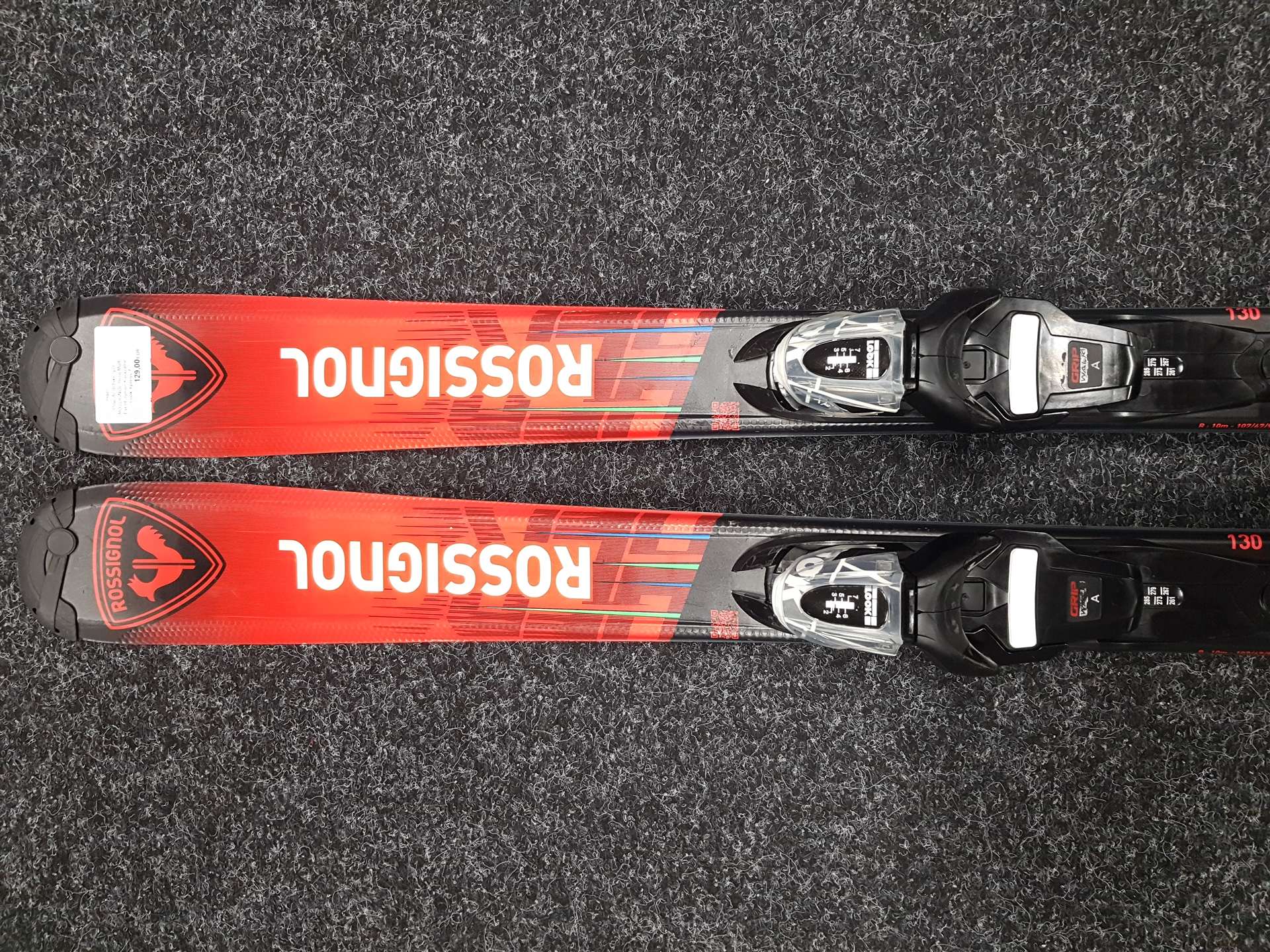 Używane narty dziecięce ROSSIGNOL Hero Multi Event Junior + wiązania Look Xpress 7