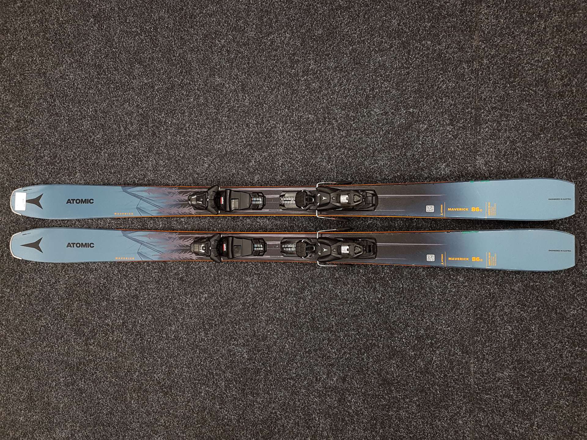 Skis ATOMIC Maverick 86C d'occasion + fixations Atomic 10