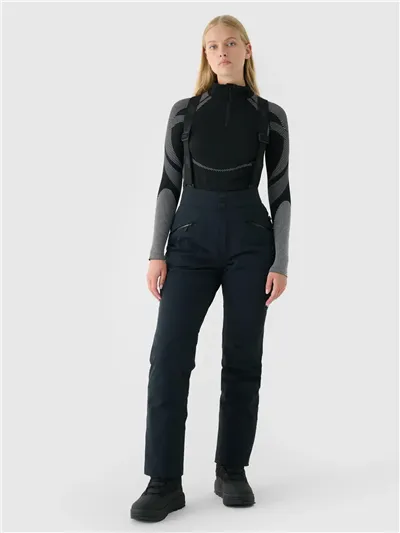 Dámské lyžařské kalhoty 4F F0997 DEEP BLACK