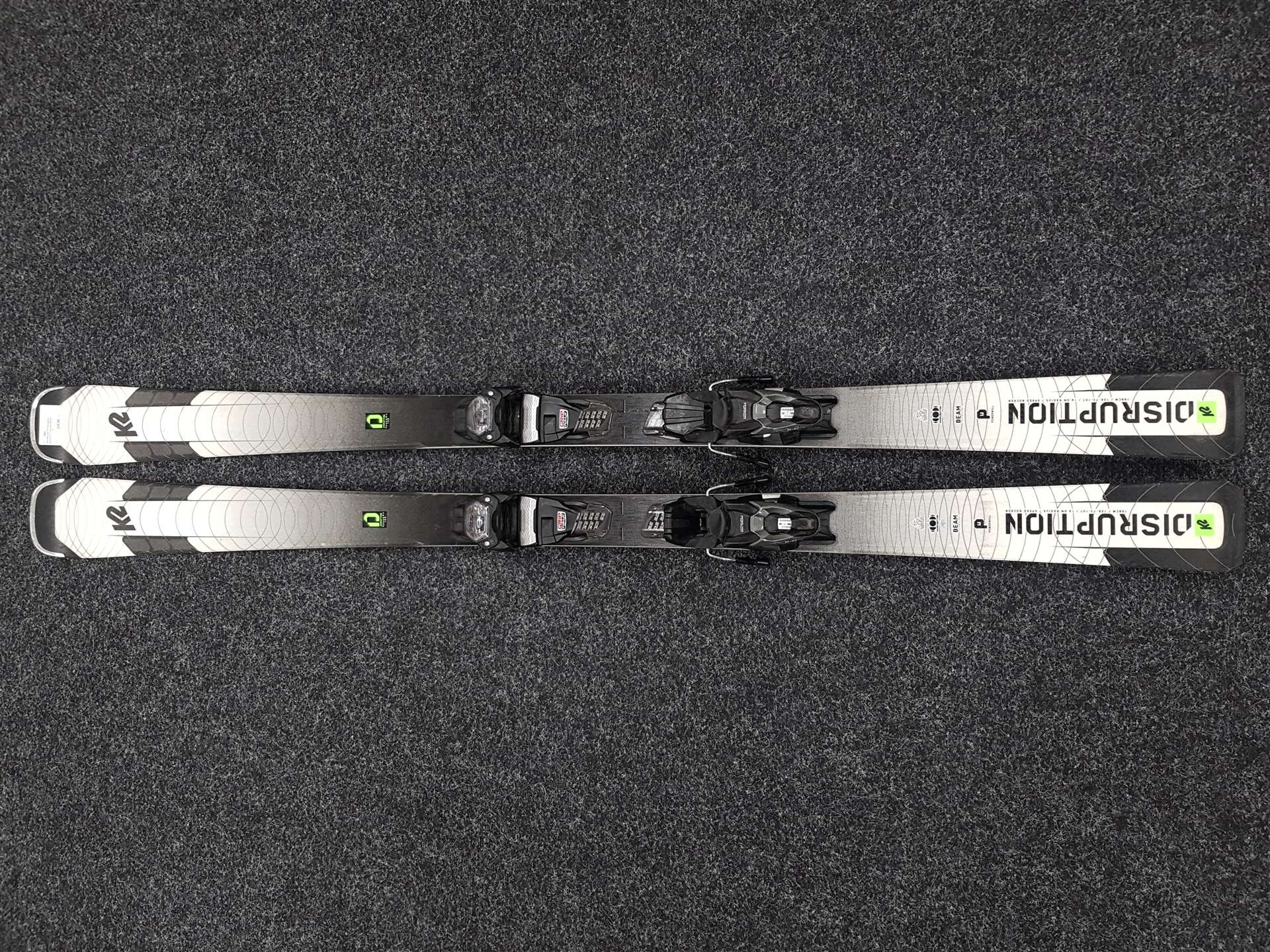 Skis K2 Disruption Speed RX d'occasion + fixations Marker 10