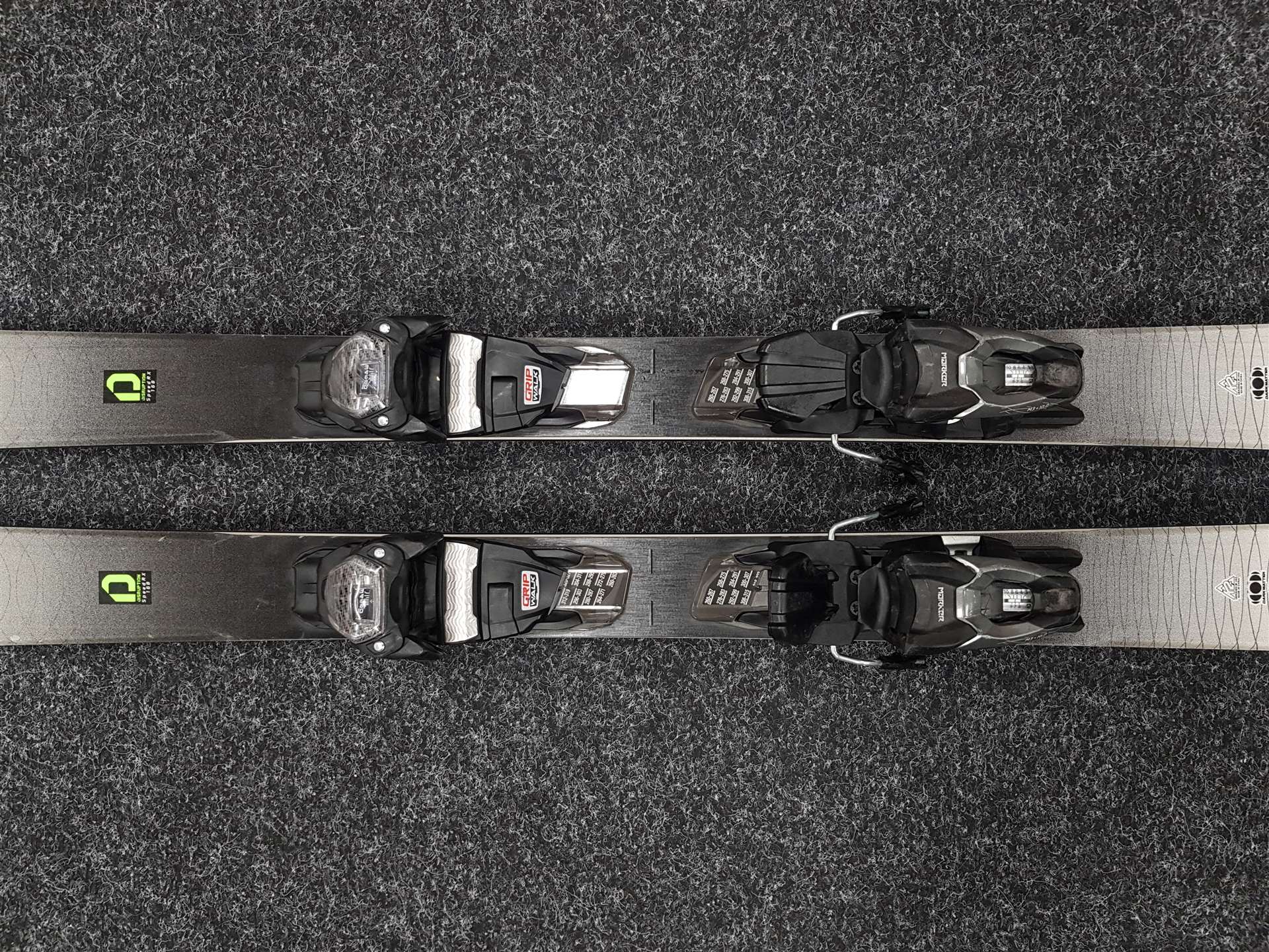 Skis K2 Disruption Speed RX d'occasion + fixations Marker 10