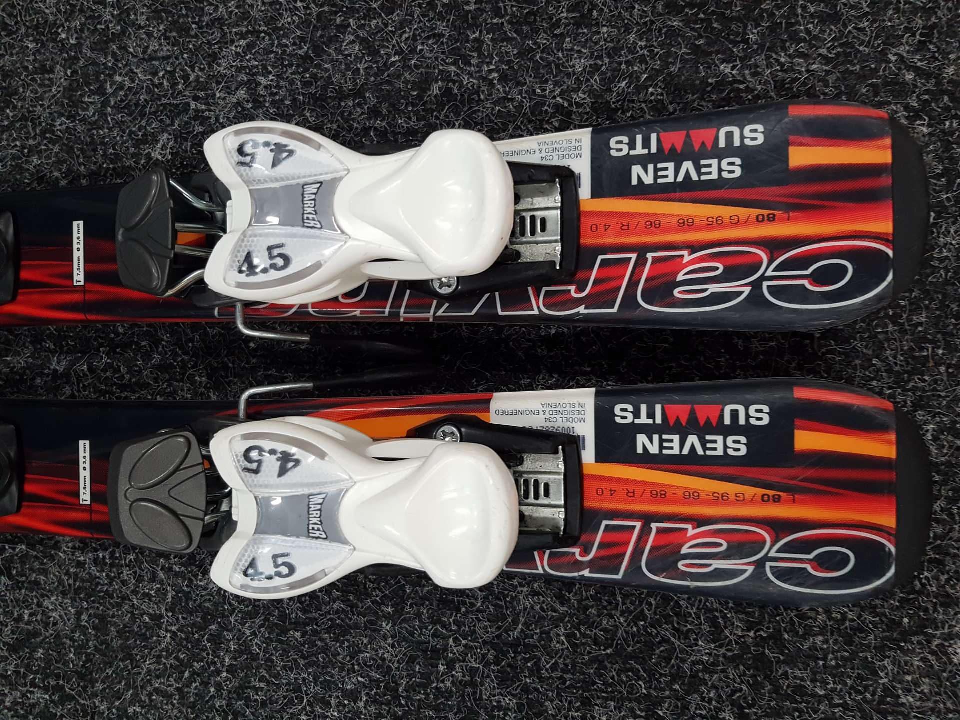 Używane narty Team Carving