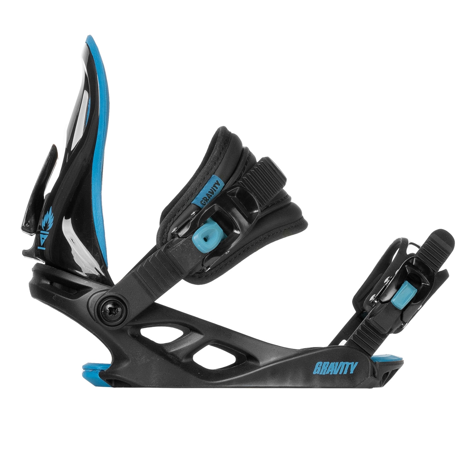 snowboardové viazanie Gravity G1 JR Black/Blue