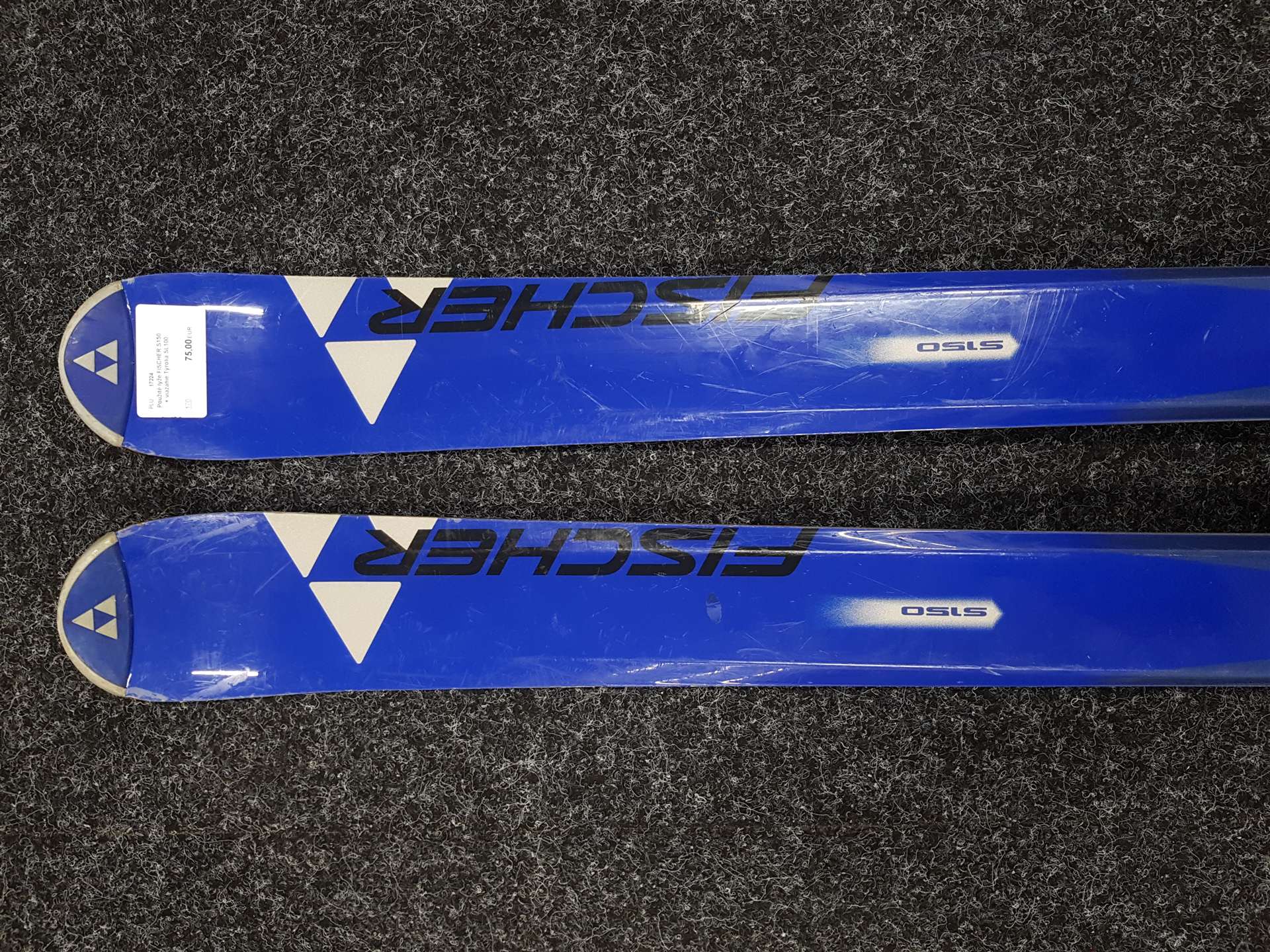 Sci FISCHER S150 usati + attacchi Tyrolia SL100