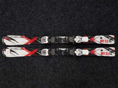 Skis enfant d'occasion TECNOPRO XT Team + fixations Tecnopro TC45