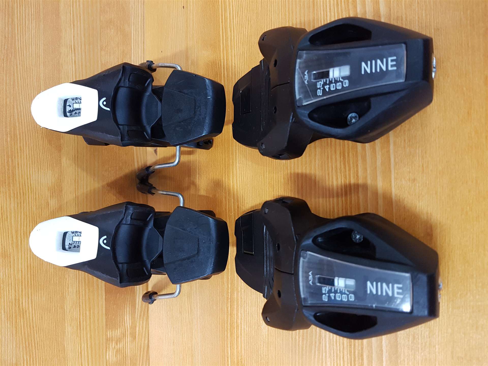Použité viazanie Head Joy Nine (DIN 9)