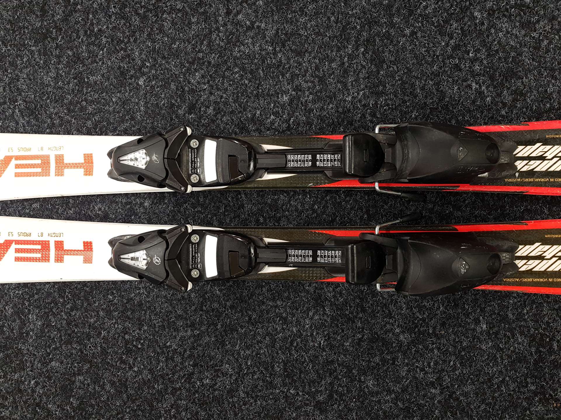 Použité lyže HEAD Super Shape + vázání Tyrolia L.R 4.5