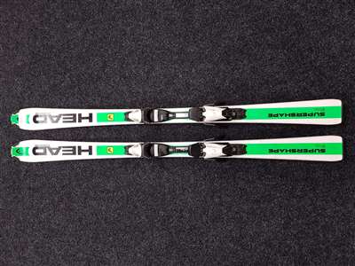 Použité lyže HEAD Supershape + vázání Head SLR 7.5