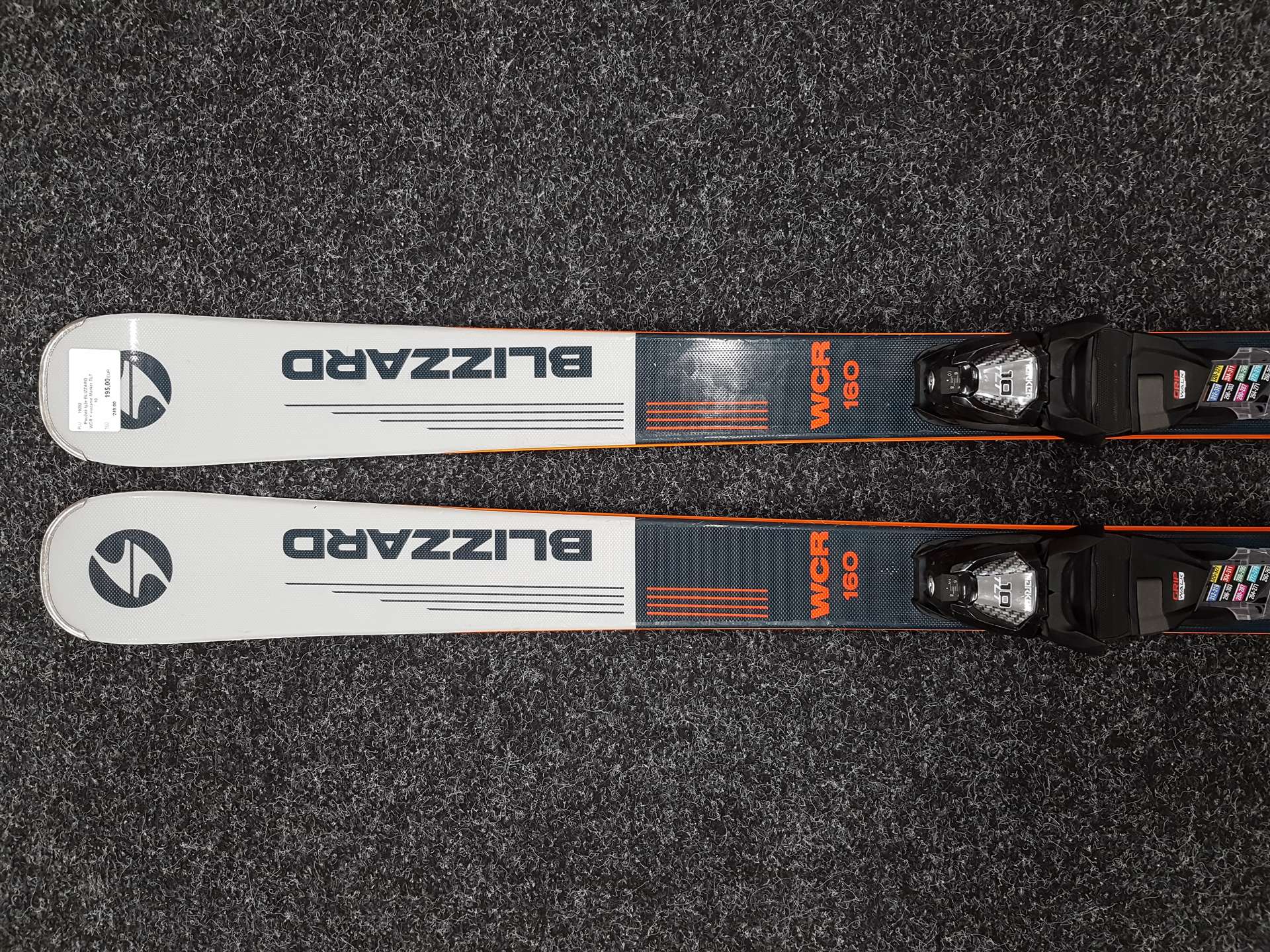 Použité lyže BLIZZARD WCR + vázání Marker TLT 10