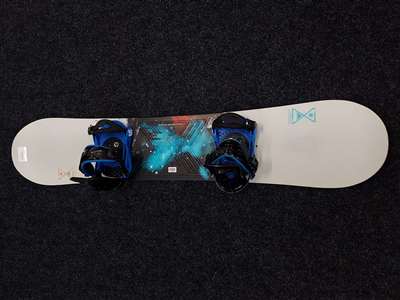 Snowboard usato BURTON Progression 42 + attacchi Burton taglia S