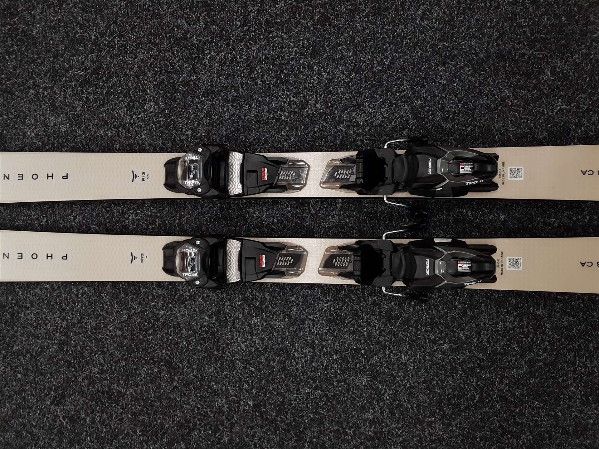Gebrauchte Skier BLIZZARD Phoenix R13 CA + Bindungen Marker TPC 11
