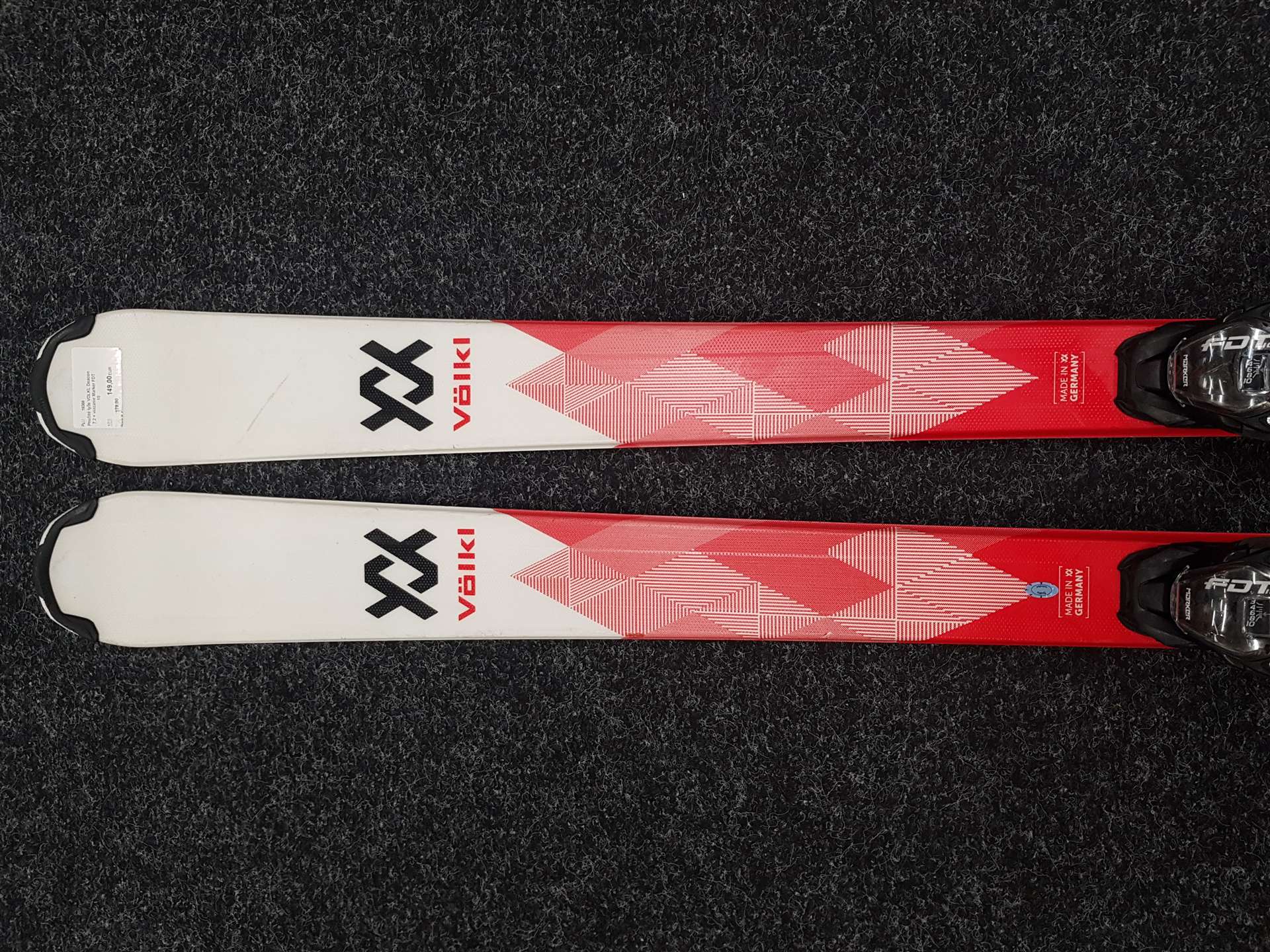 Schiuri VOLKL Deacon 7.2 folosite + legături Marker FDT 10