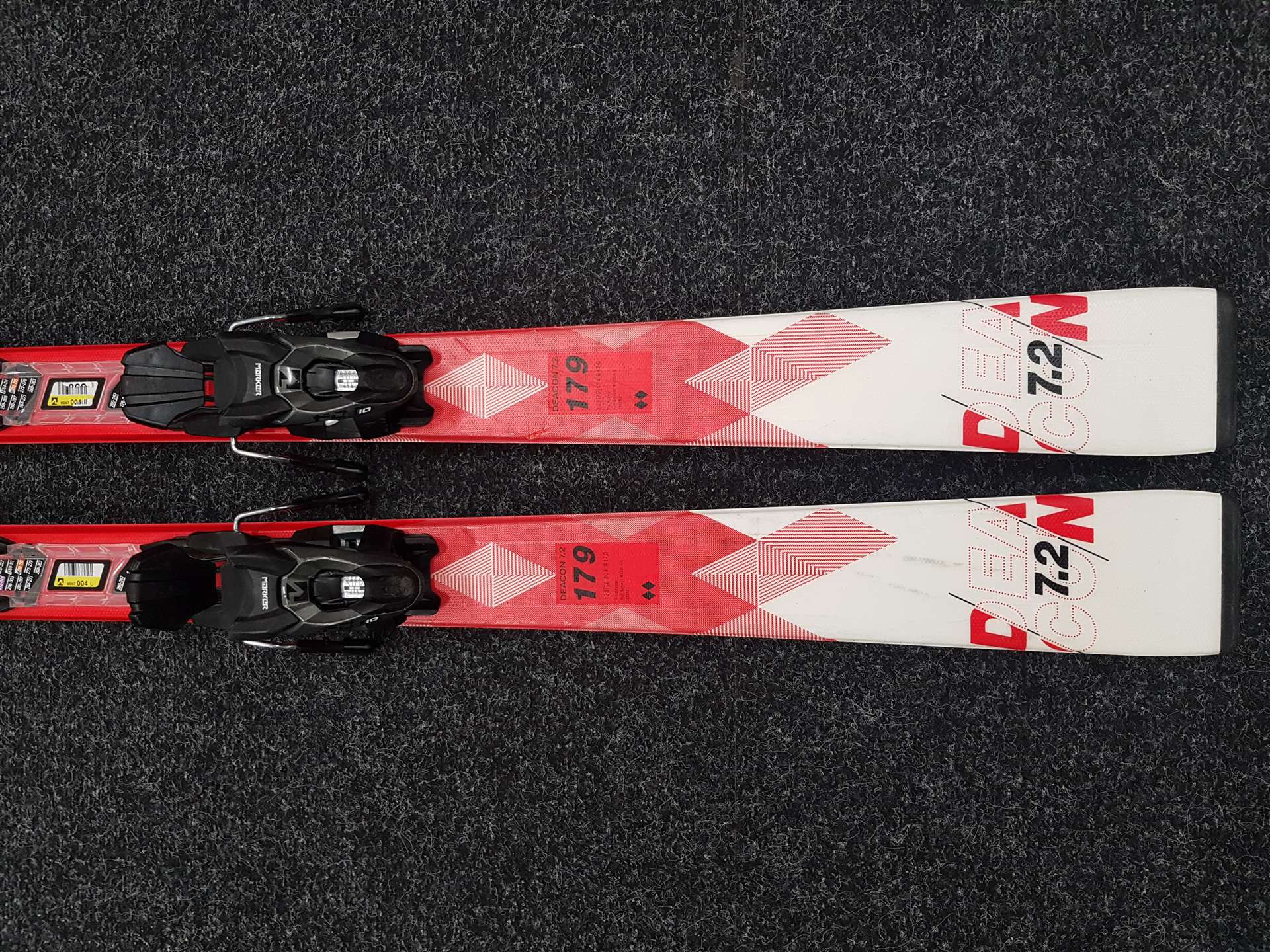 Schiuri VOLKL Deacon 7.2 folosite + legături Marker FDT 10