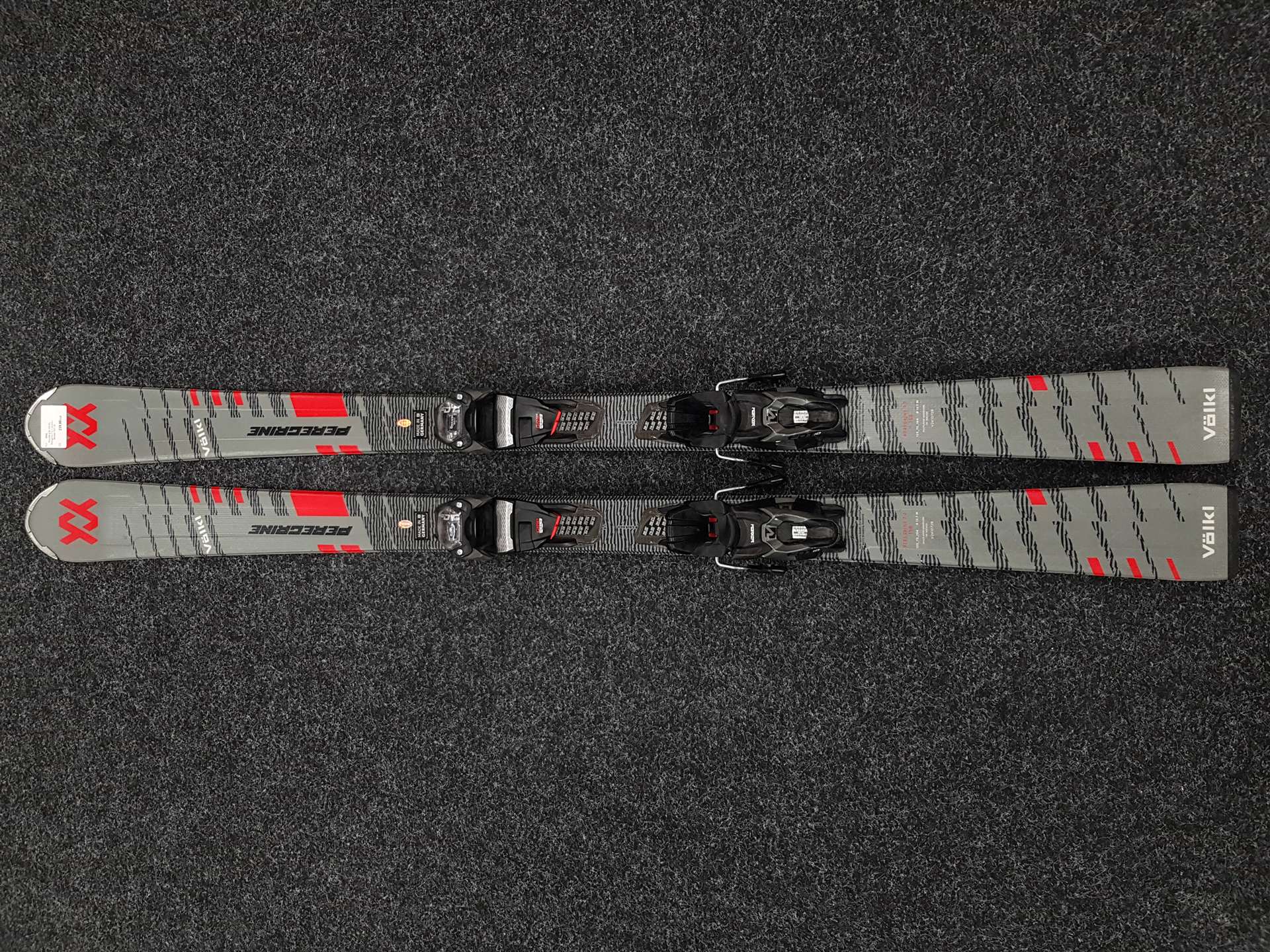 Gebrauchte Ski VÖLKL Peregrine 7.2 + Bindungen Marker FDT 10