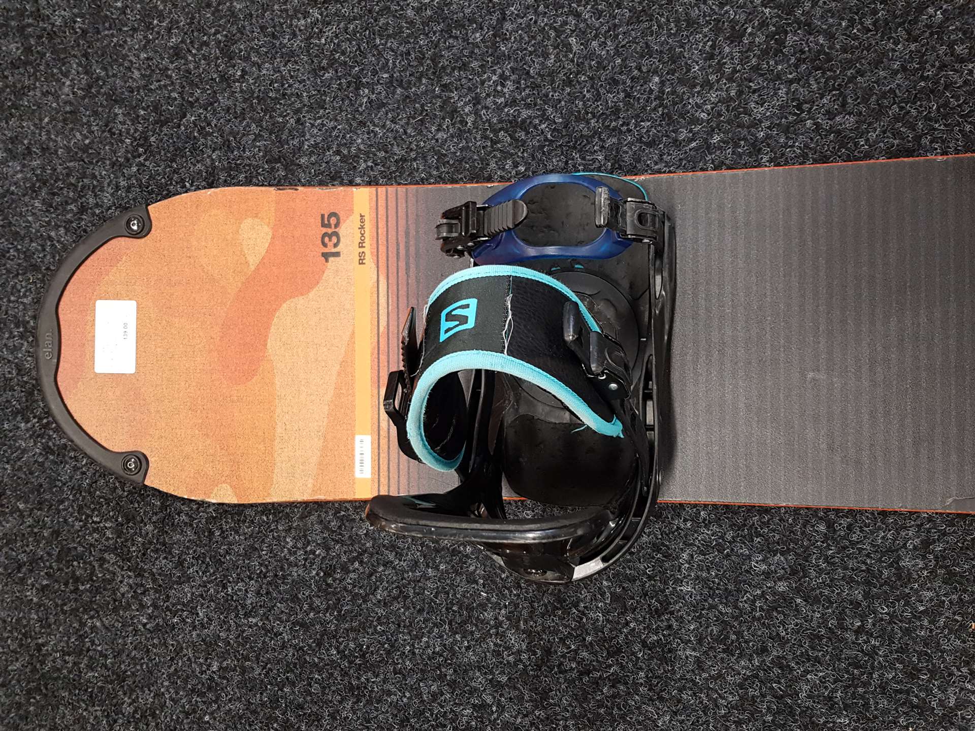 Placă de snowboard Elan RS Rocker second-hand + legături Salomon mărimea S