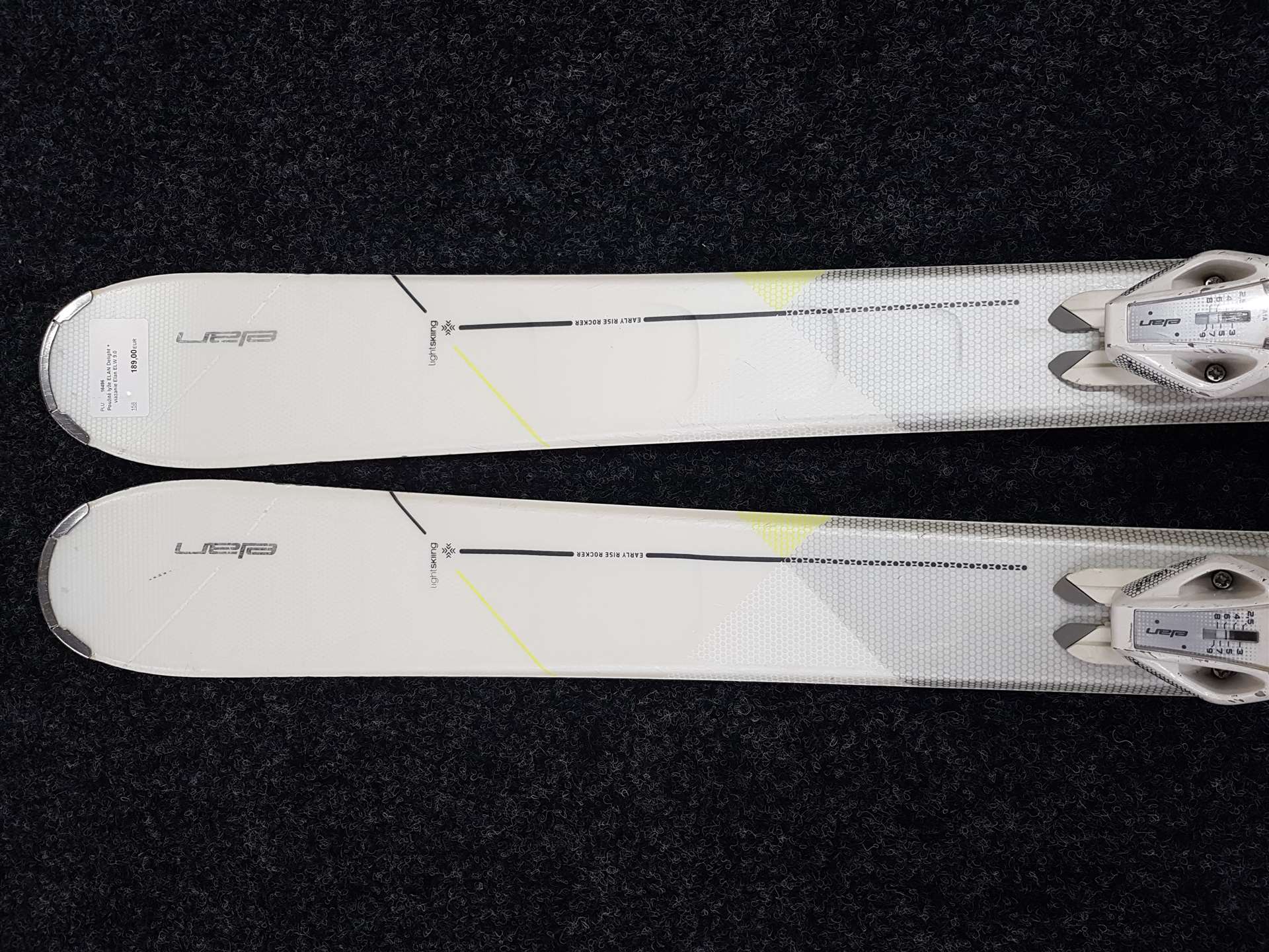 Použité lyže ELAN Delight + vázání Elan ELW 9.0
