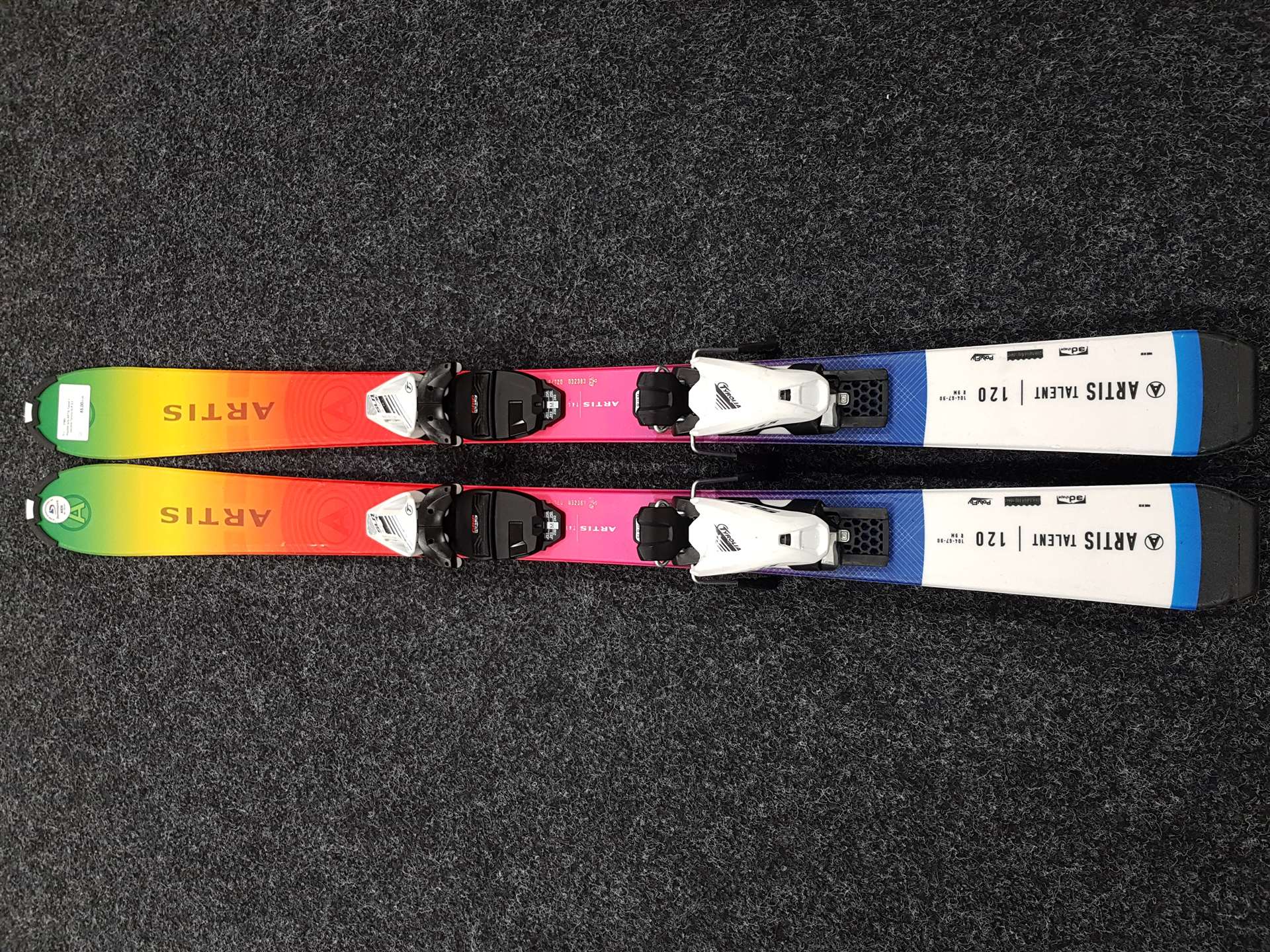 Sci ARTIS Talent usati + attacchi Tyrolia SLR 4.5