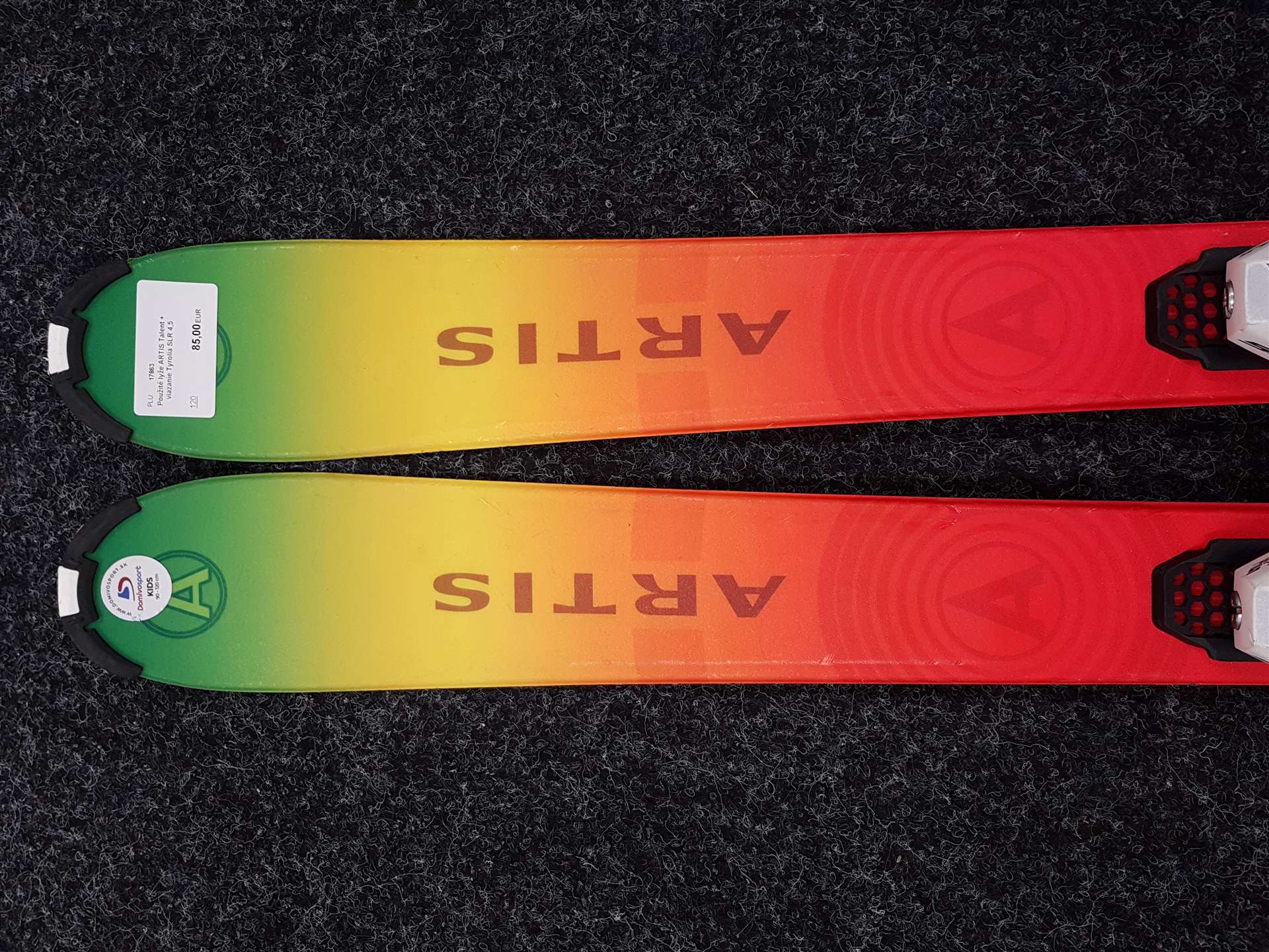 Sci ARTIS Talent usati + attacchi Tyrolia SLR 4.5