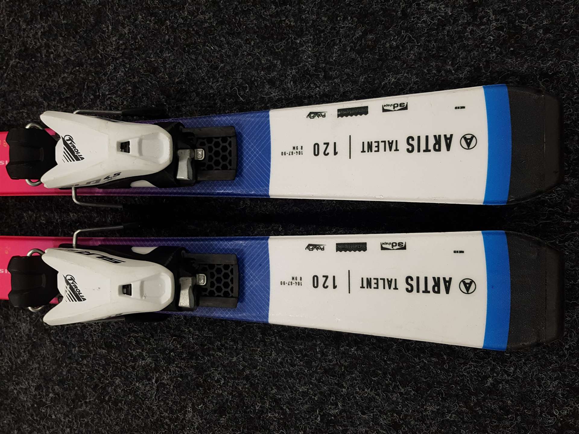 Sci ARTIS Talent usati + attacchi Tyrolia SLR 4.5