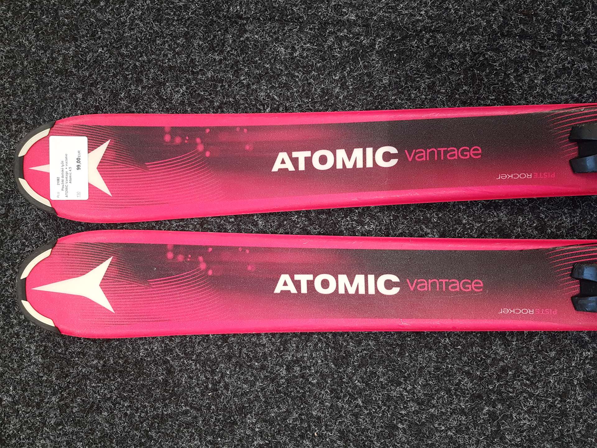 Gebrauchte ATOMIC Vantage Kinderski + Atomic 4.5 Bindungen