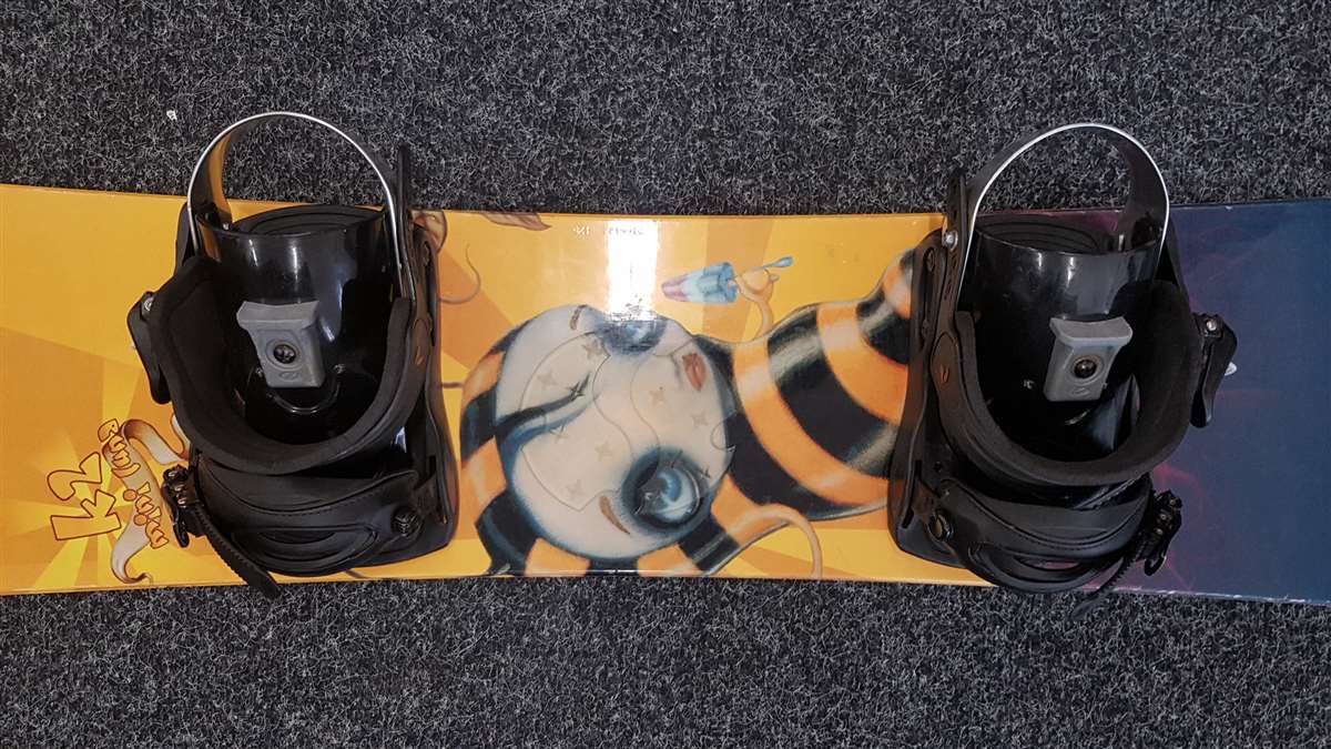 Bazárový snowboard K2 Mini Luna