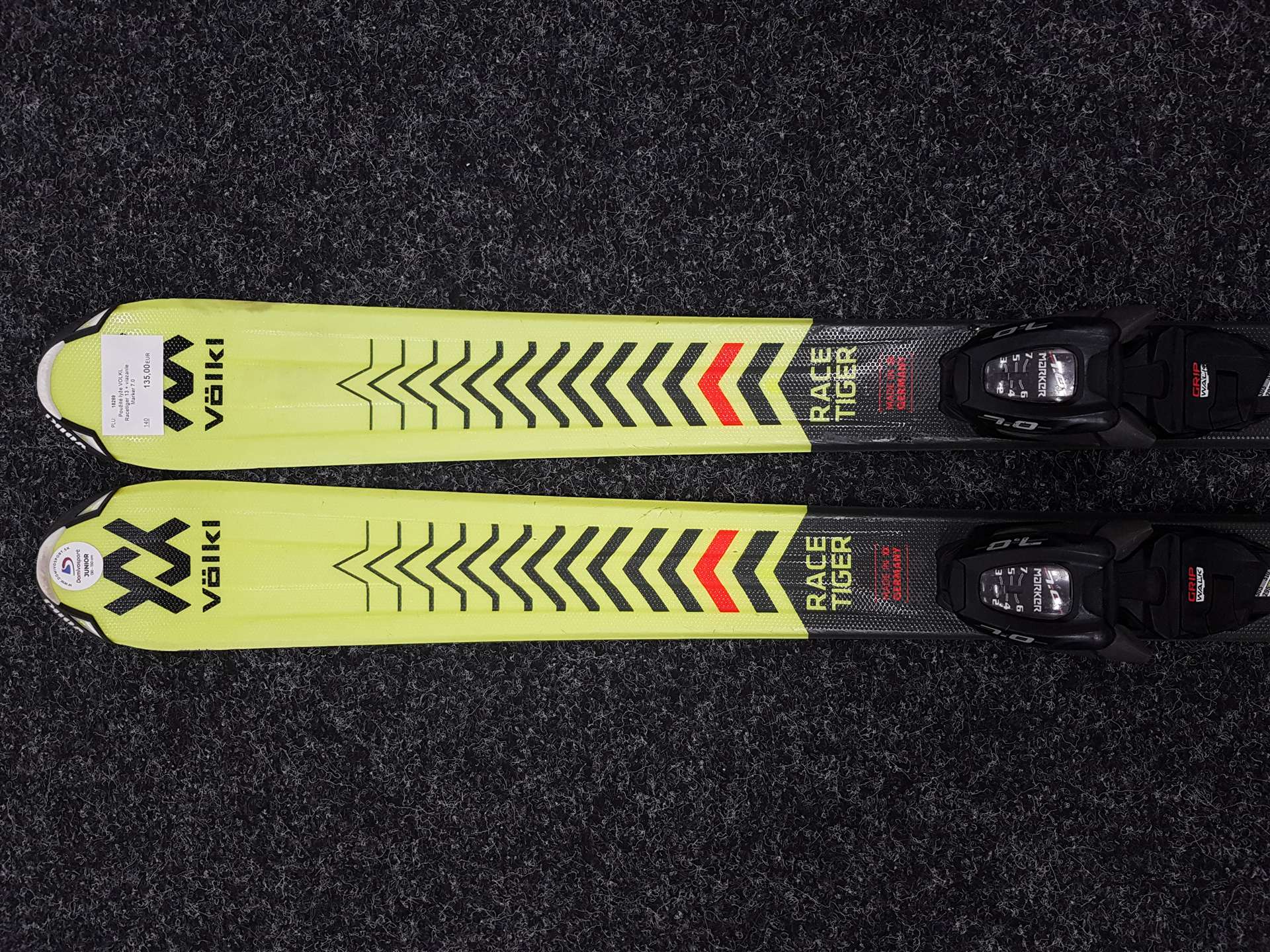 Sci usati VOLKL Racetiger 13 + attacchi Marker 7.0