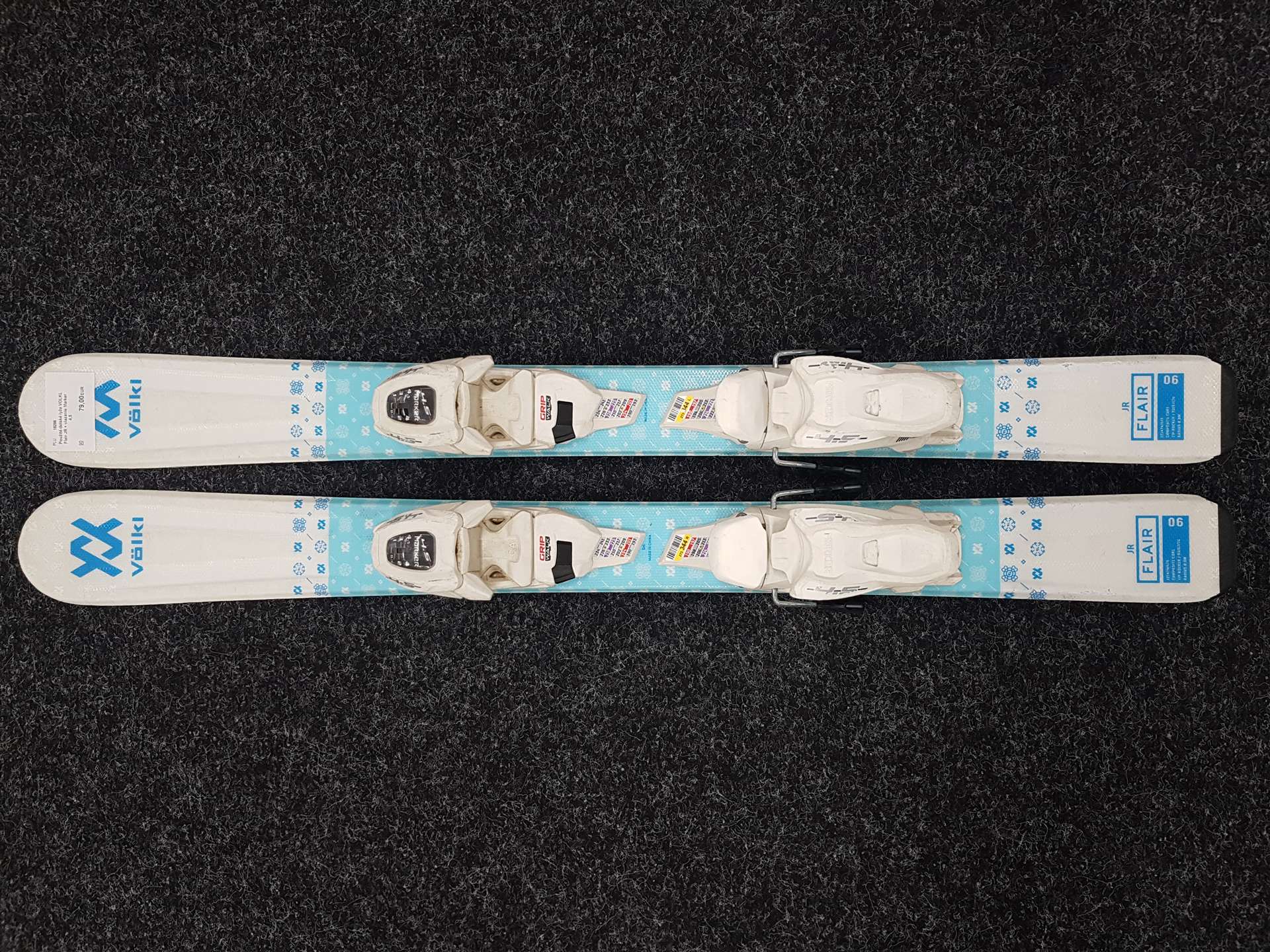Gebrauchte VOLKL Racetiger 13 Ski + Marker 7.0 Bindungen