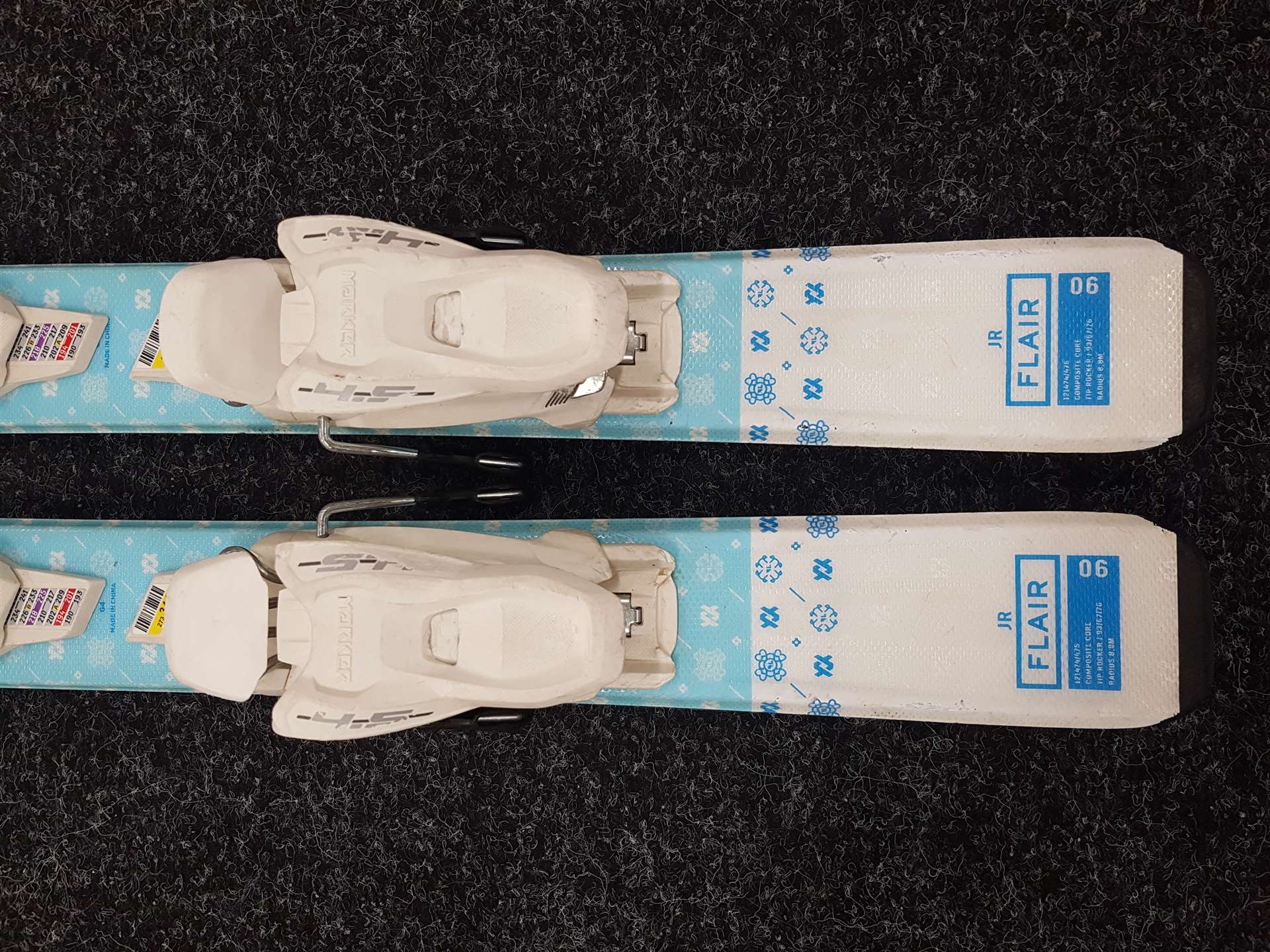 Gebrauchte VOLKL Racetiger 13 Ski + Marker 7.0 Bindungen