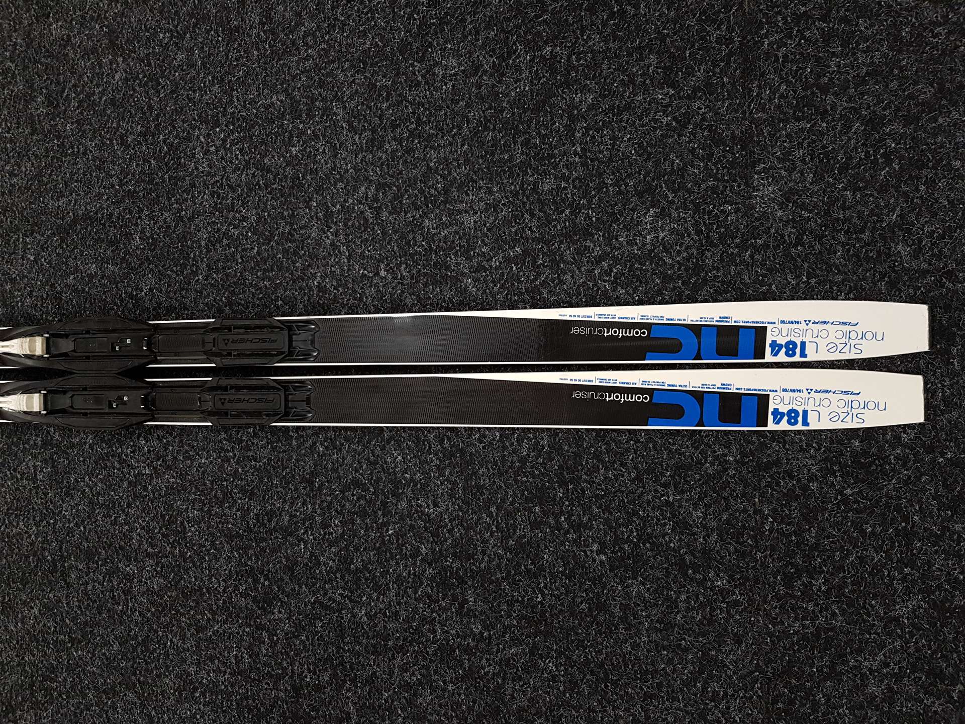 Gebrauchte FISCHER Comfort Cruiser Langlaufski + NNN Fischer IFP Bindungen