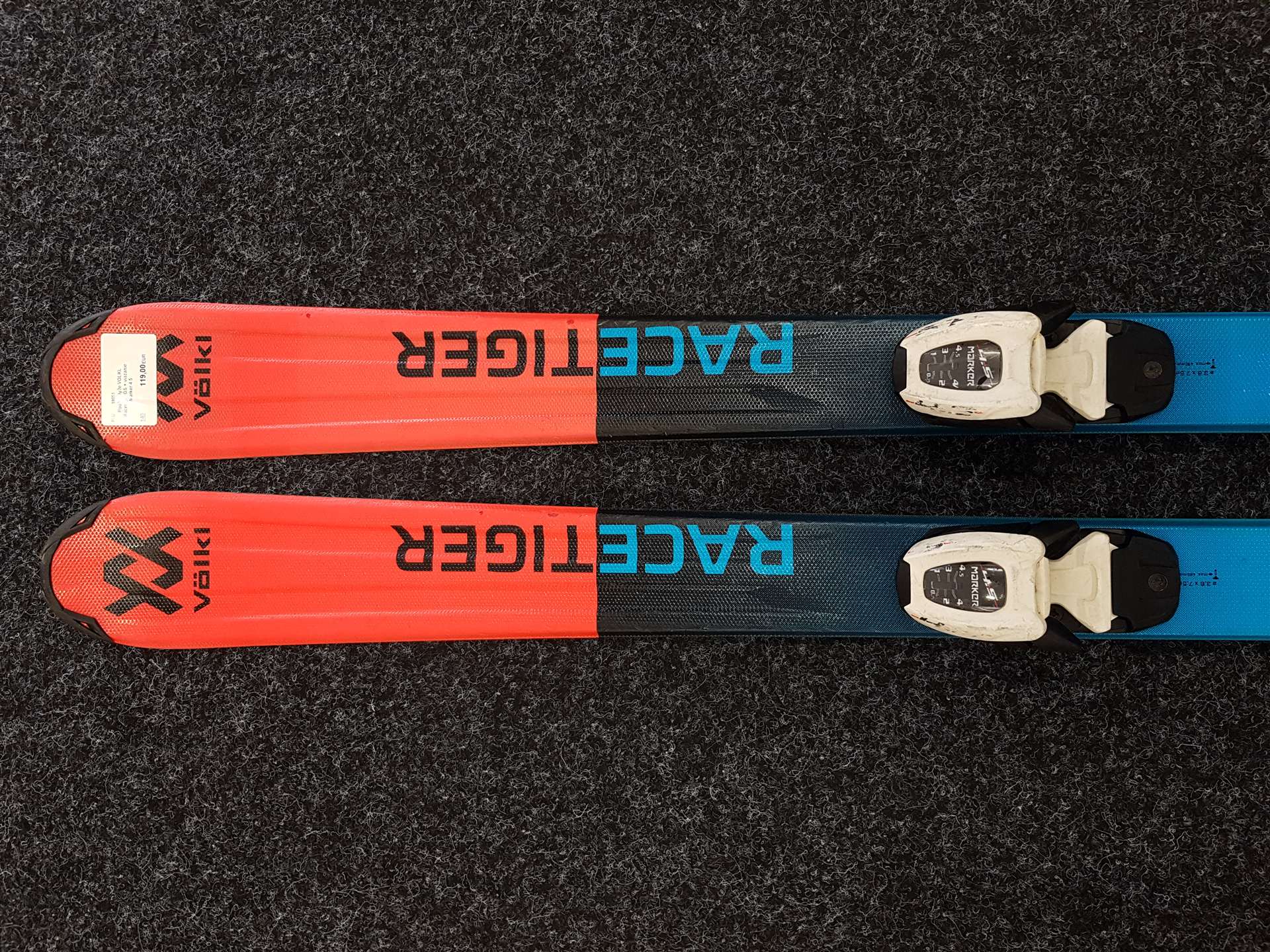 Sci VOLKL Racetiger GS usati + attacchi Marker 4.5