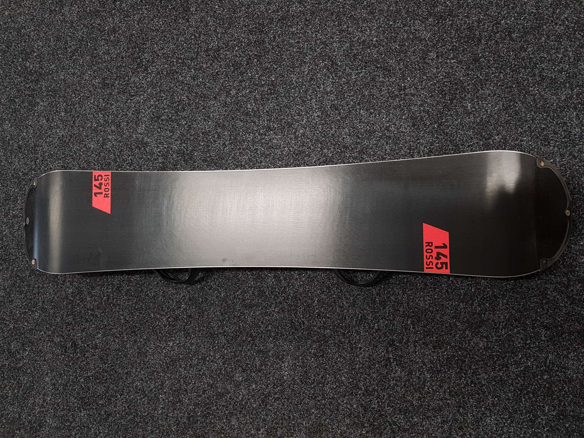 Gebrauchtes Rossignol Teslademo Snowboard + Salomon Bindungen Größe M