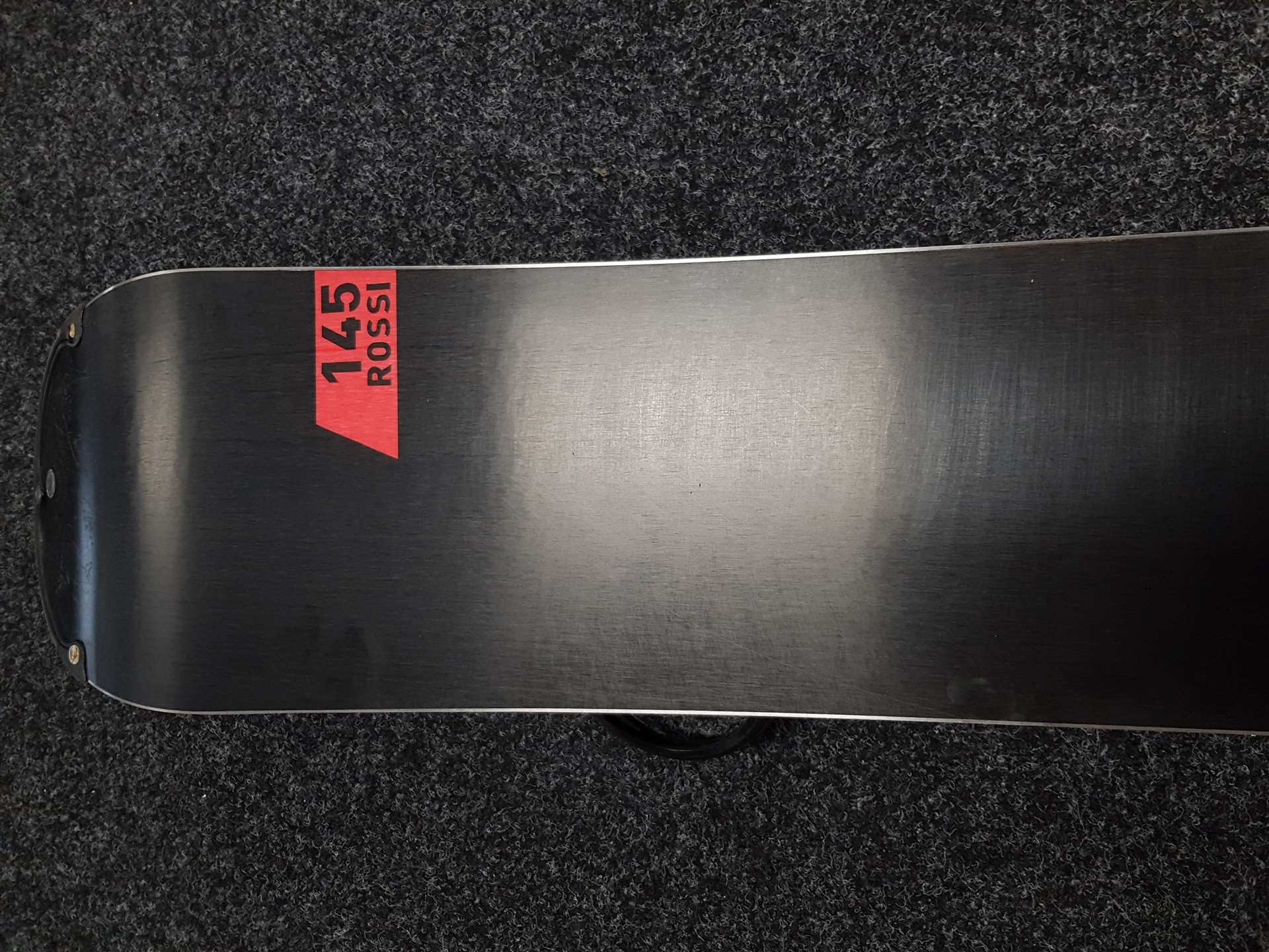 Gebrauchtes Rossignol Teslademo Snowboard + Salomon Bindungen Größe M
