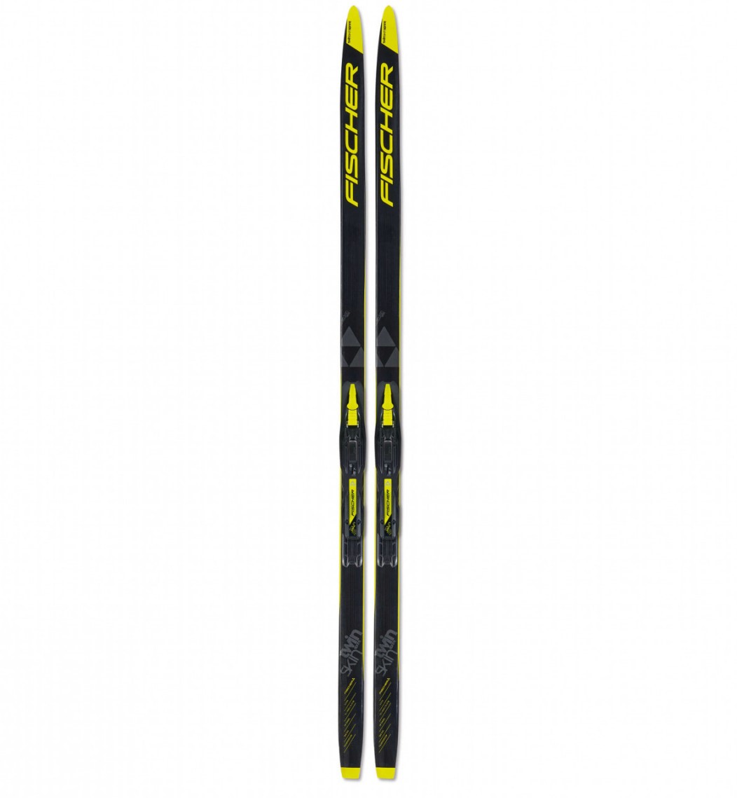 Skis de fond Fischer Sprint Skin JR + fixations de randonnée IFP Fischer NNN jr