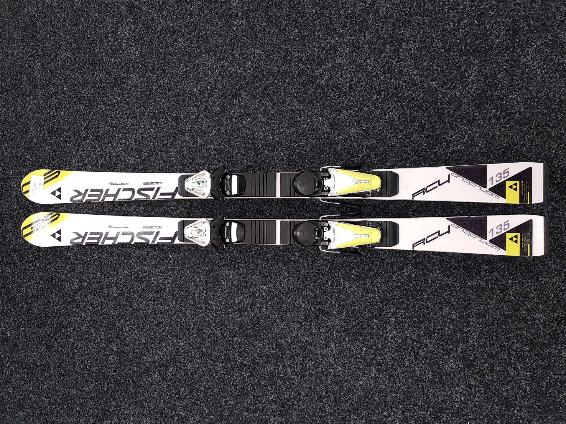 Używane narty FISCHER RC4 Worldcup Aircarbon Ti + wiązania Head SX9