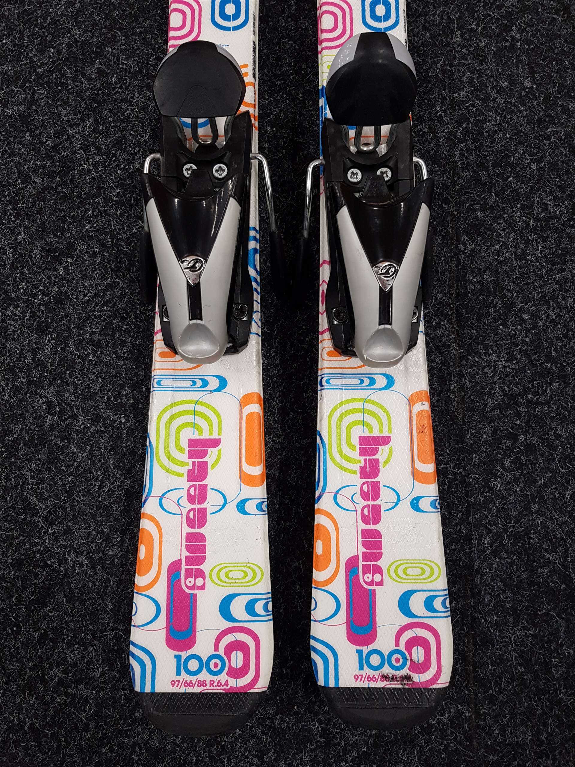 Použité detské lyže TECNOPRO Sweety + viazanie Tyrolia SL 7