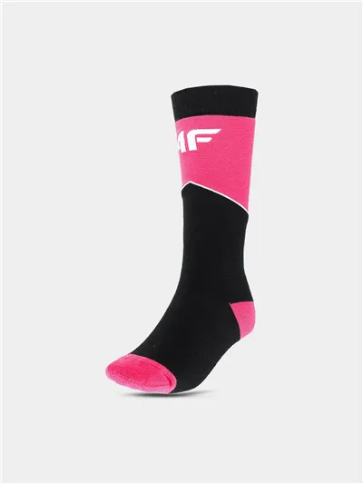 Chaussettes de ski 4F F 118 fluo