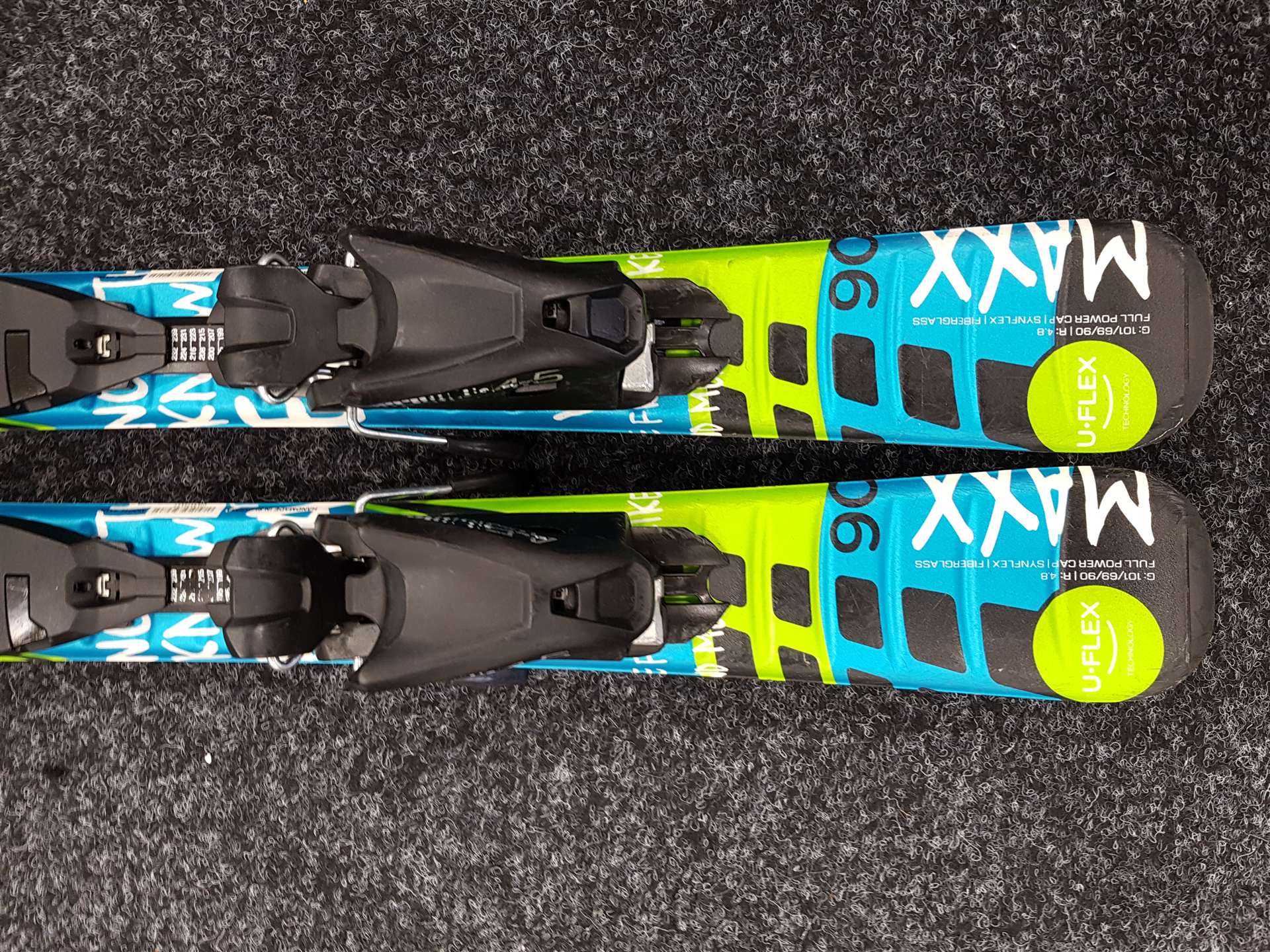 Použité dětské lyže ELAN MAXX + vázání Elan EL 4.5