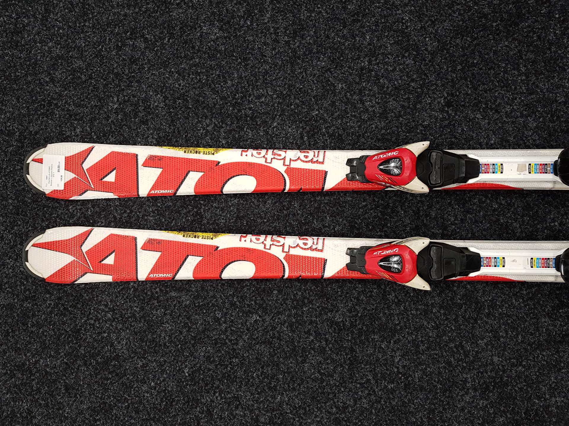 Używane narty ATOMIC Redster + wiązania Atomic XTE 7