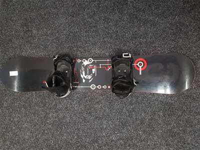 Snowboard Rossignol District second hand + legături Hc Fifty mărimea M/L