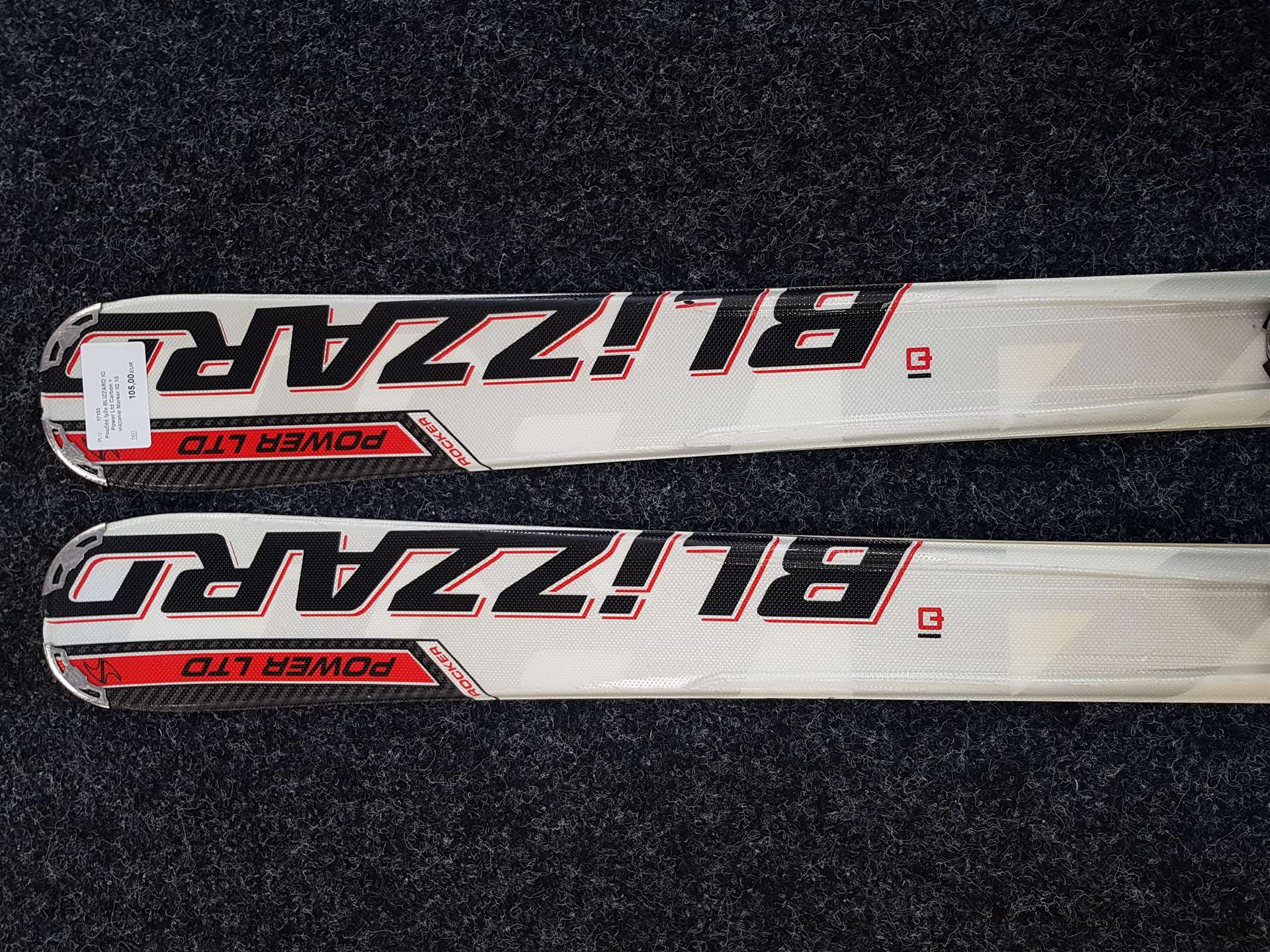 Sci BLIZZARD IQ Power Ltd Carbon usati + attacchi Marker IQ 10