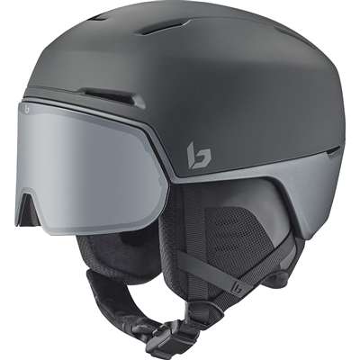 Casco de esquí Bollé X-FUSION Negro Acero Mate - Plata Fotocromática