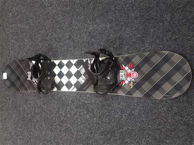 Použitý snowboard SALOMON Ace + viazanie Salomon veľkosť L