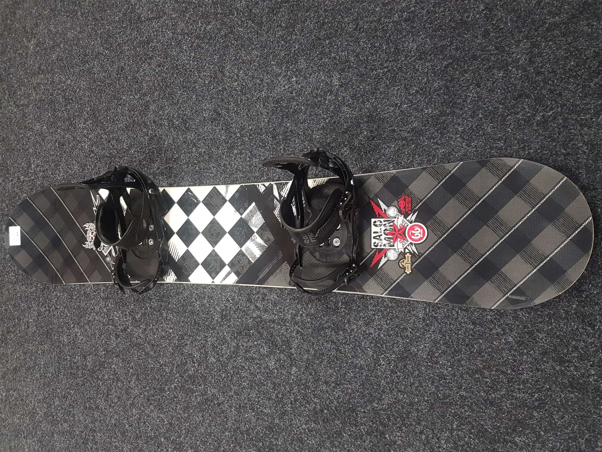 Snowboard Salomon Ace usato + attacchi Salomon taglia L