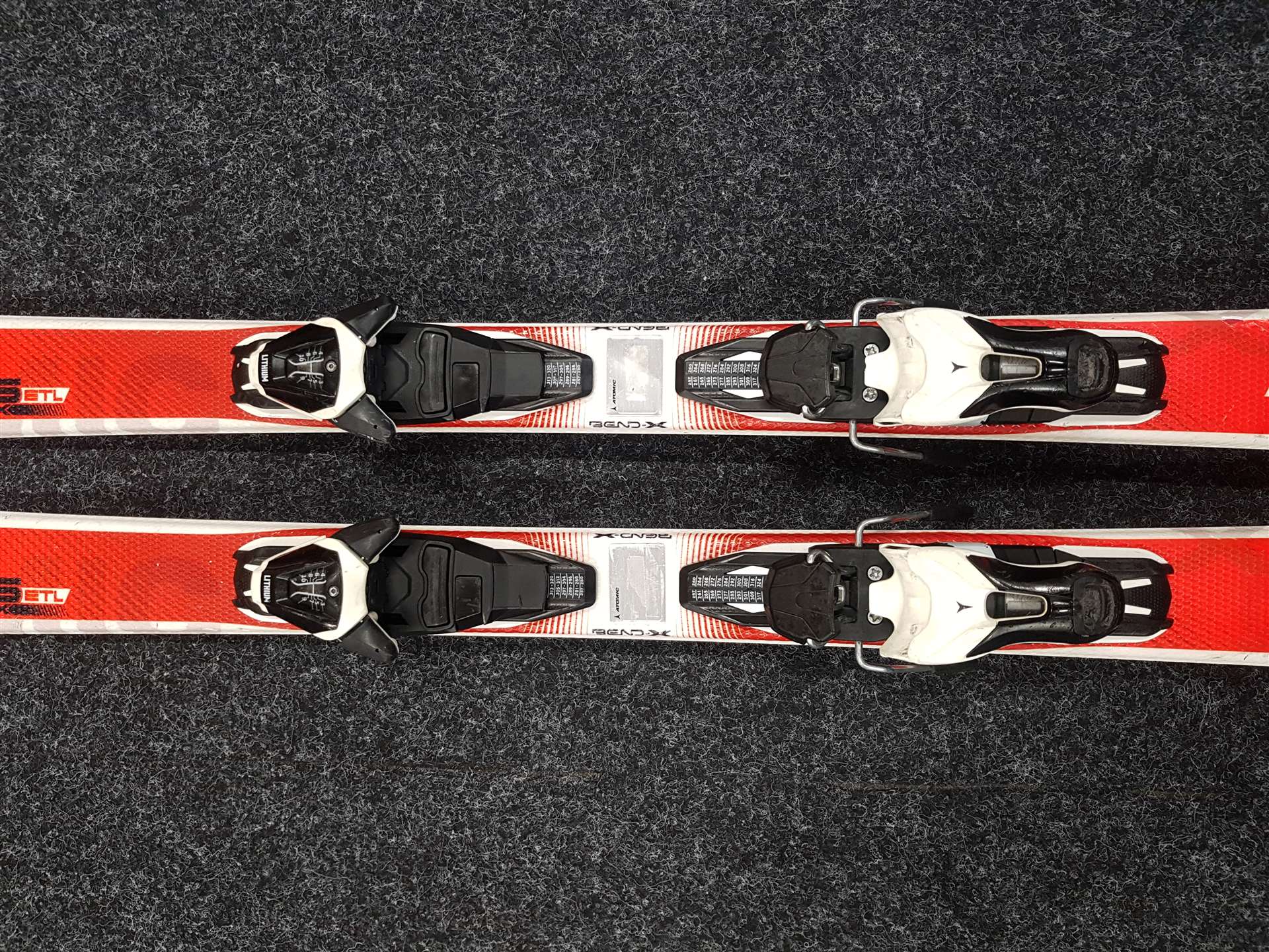 Použité lyže ATOMIC Bend X  + viazanie Atomic Lithium 10
